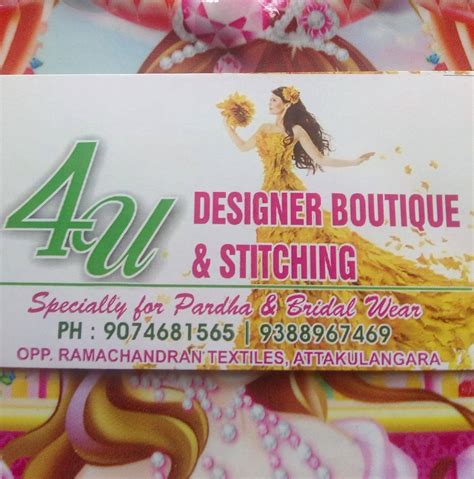 4U designer boutique for ladies and kids